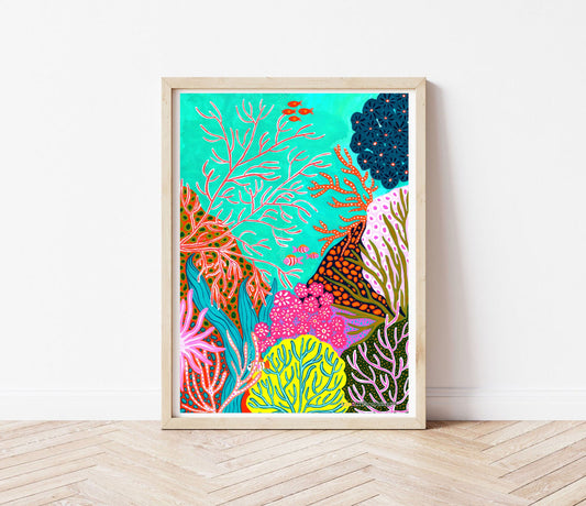 Corals print