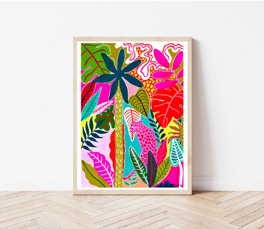 Pink panther print