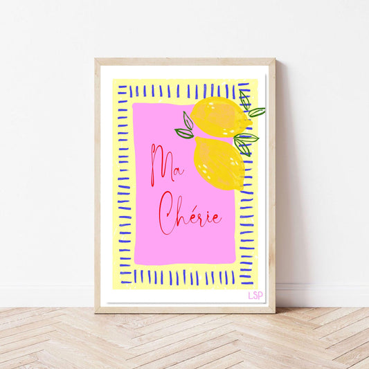 Ma Cherie print