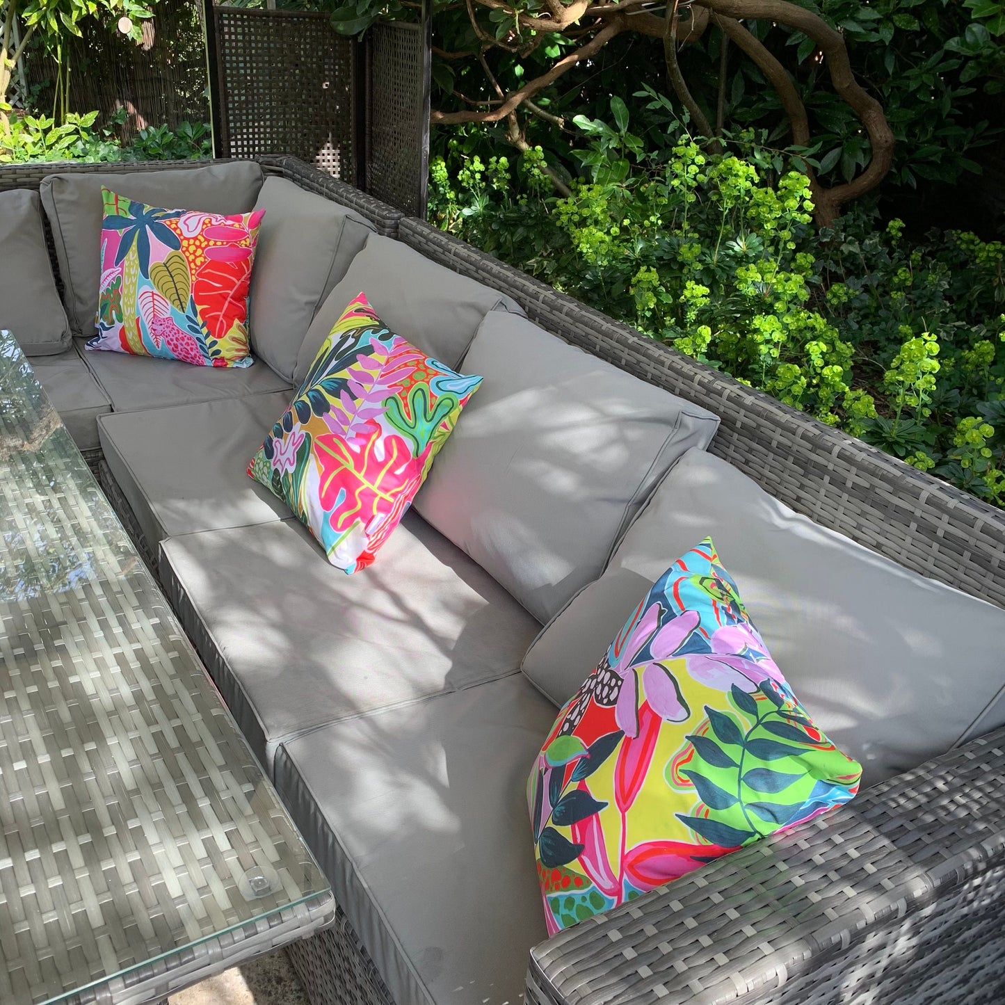 Outdoor cushions