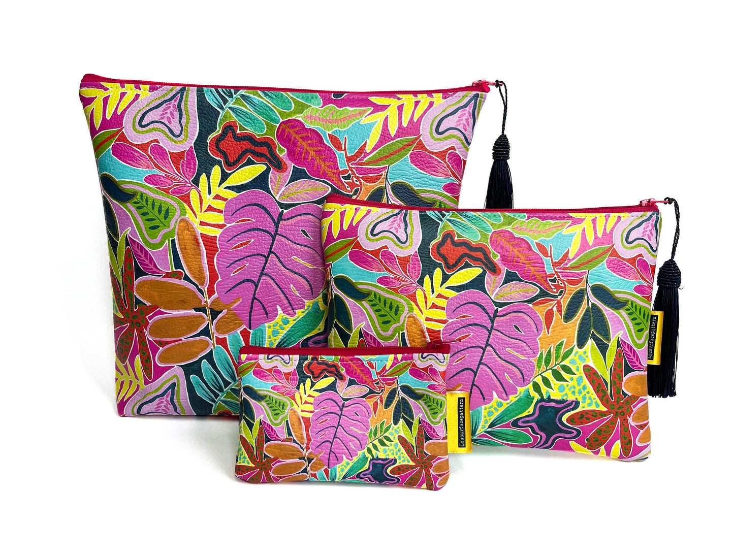 Cheeseplant vegan leather travel set