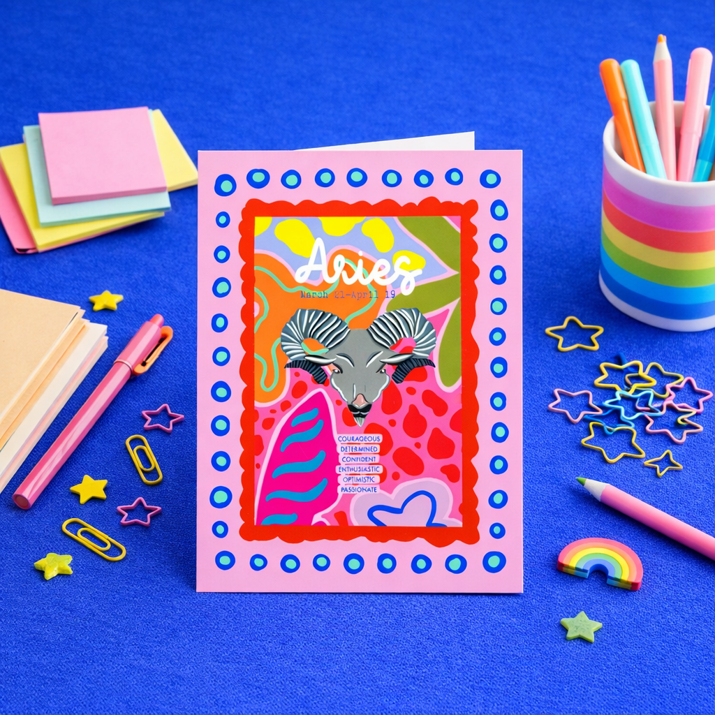 Aries birthday card
