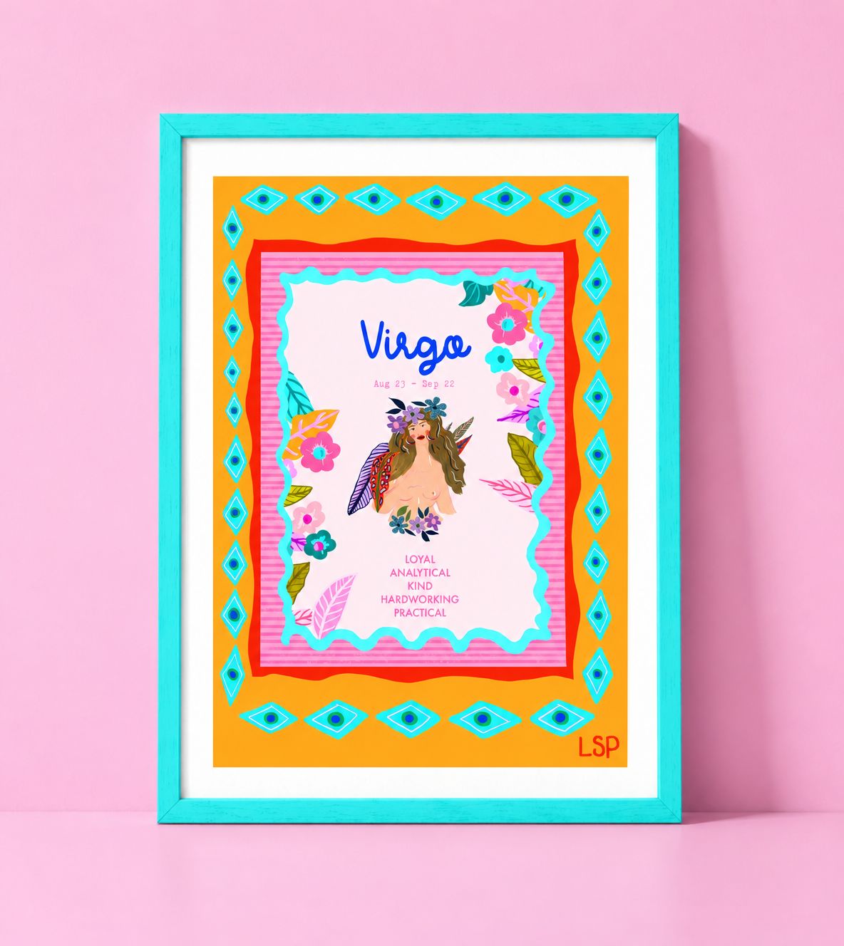 Virgo print