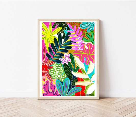Tropicals print