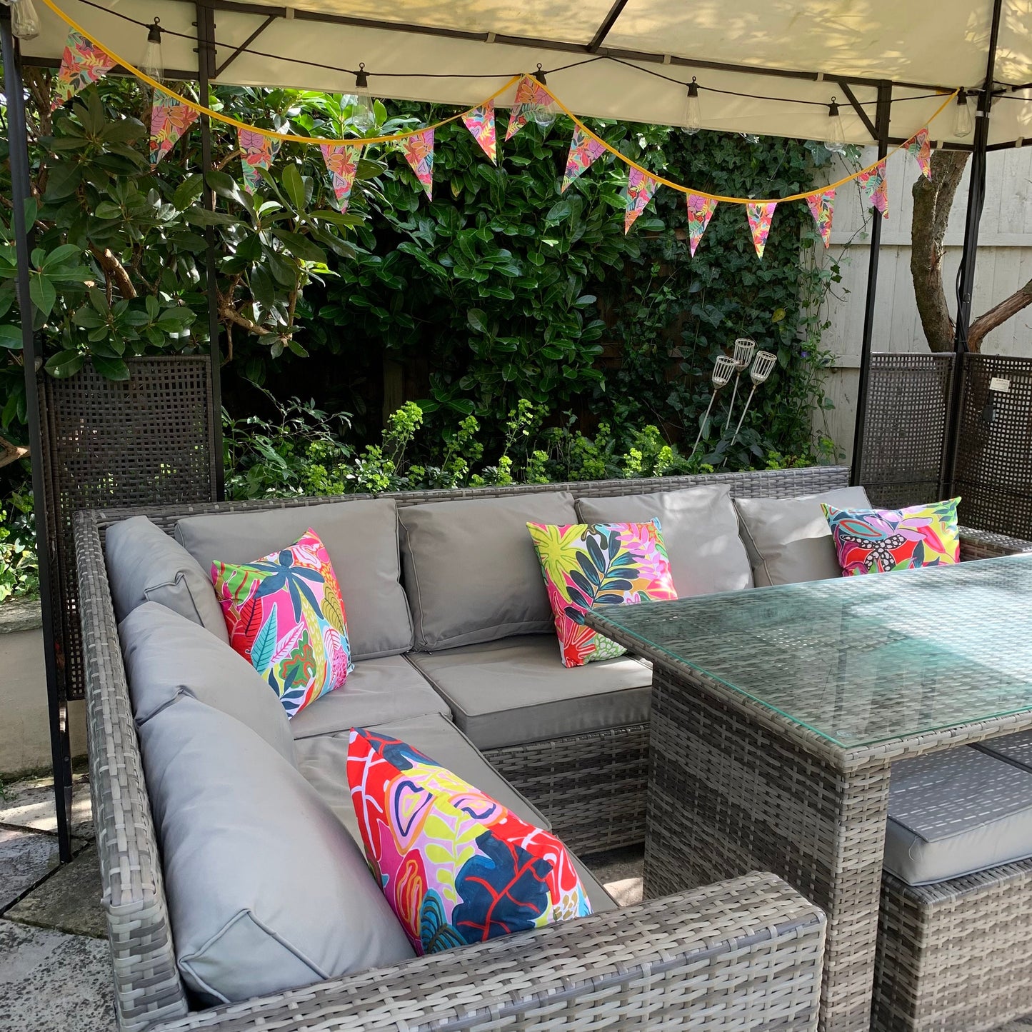 Outdoor cushions