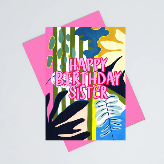 Sister birthday card
