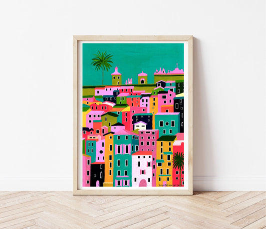 South of France print