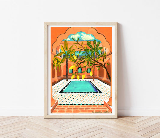 Morocco print