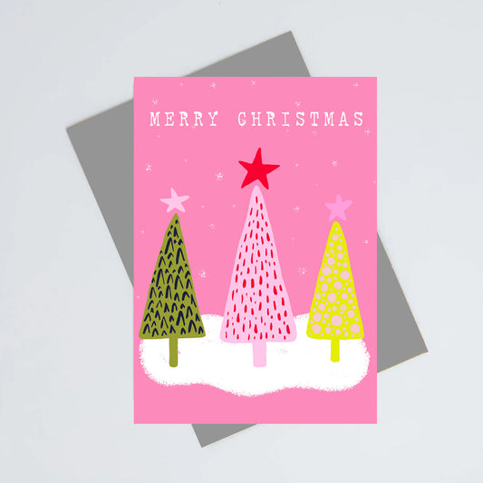 Trees Christmas Card
