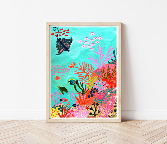 Under the sea print