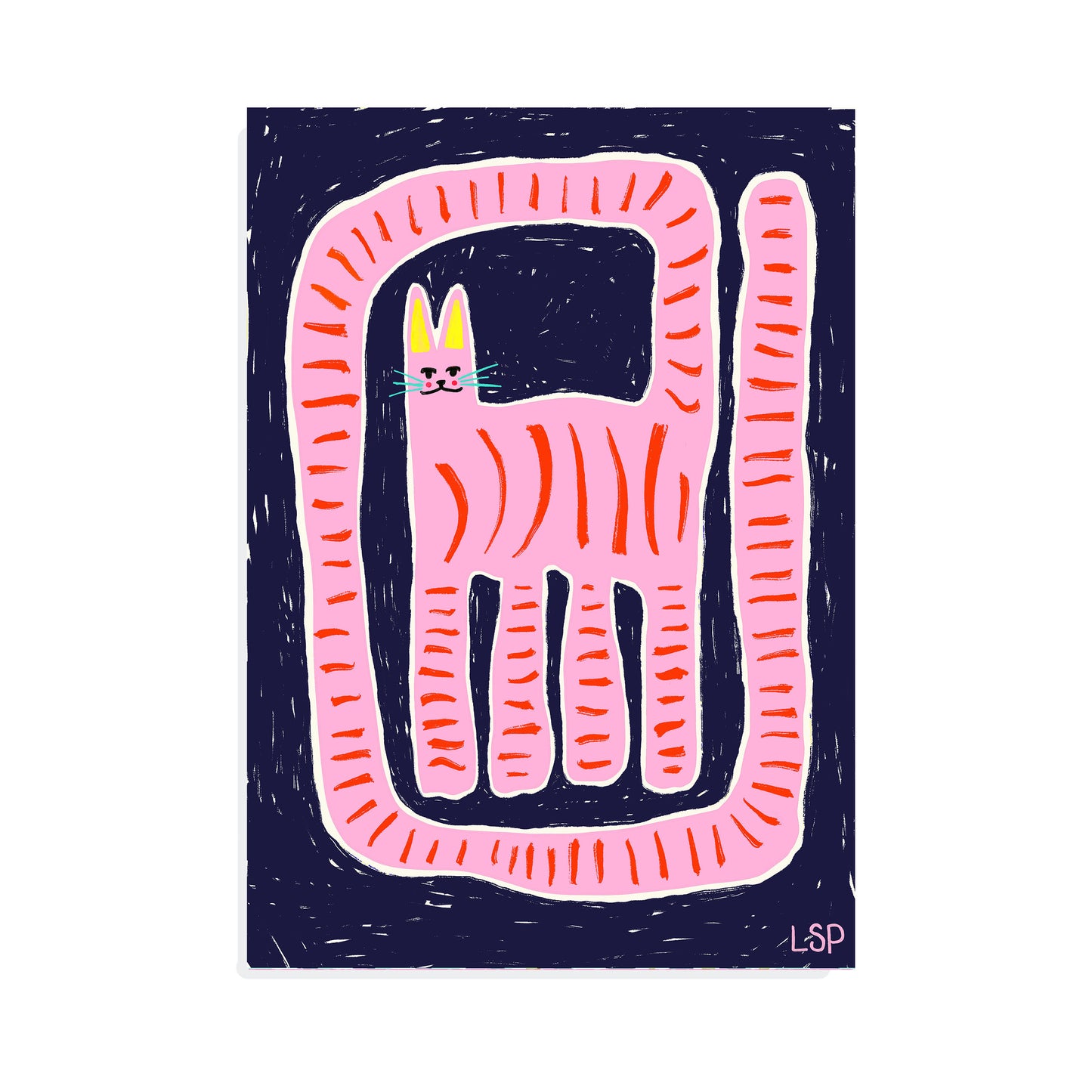 Funky cat