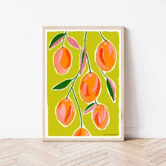 Lemons print