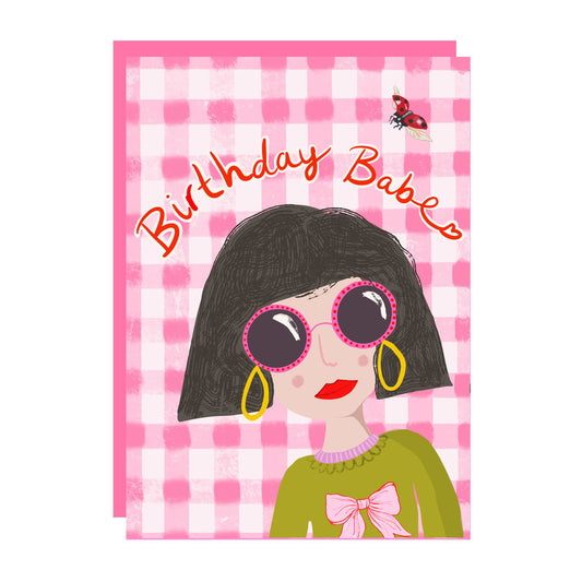 Paris girl card