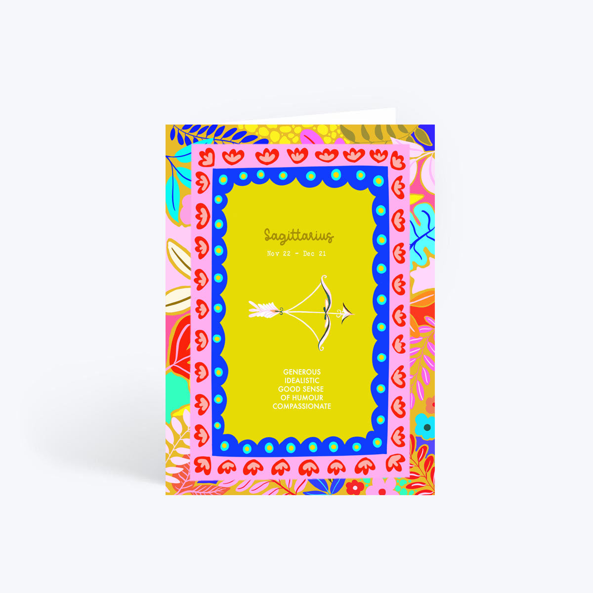 Sagittarius birthday card