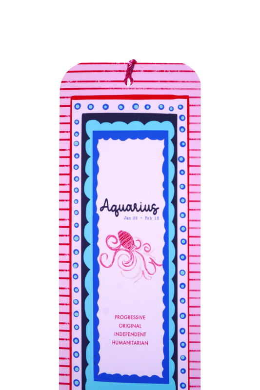 Aquarius bookmark