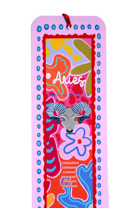 Aries bookmark