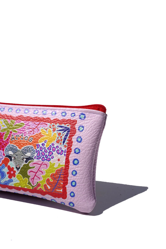 Aries vegan leather purse