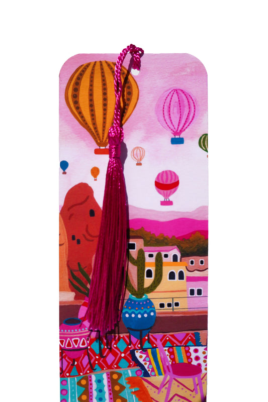 Hot air balloon bookmark