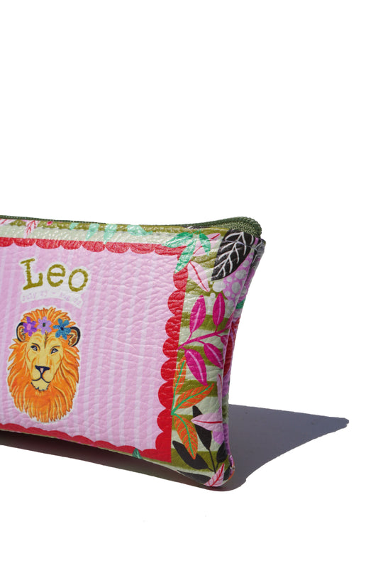Leo vegan leather purse