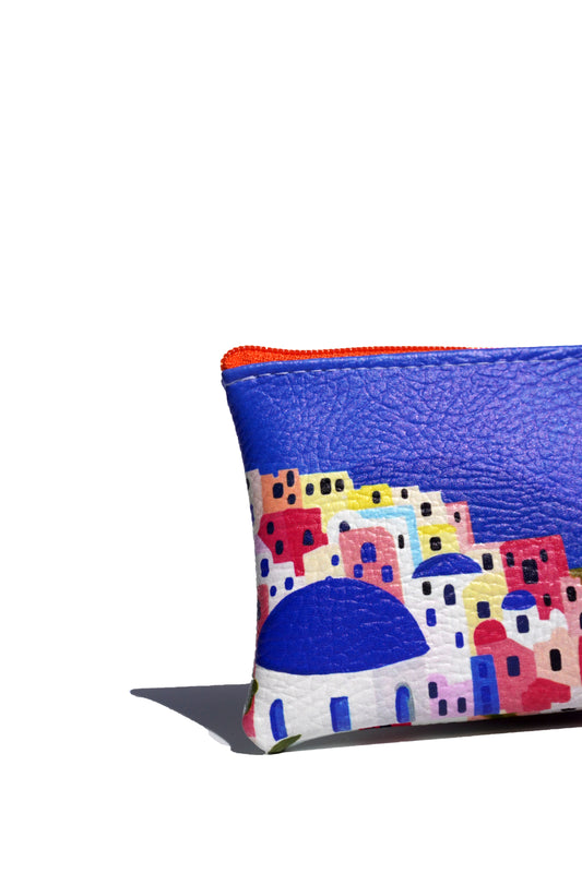 Vegan leather Santorini purse