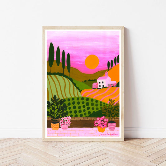 Tuscany print