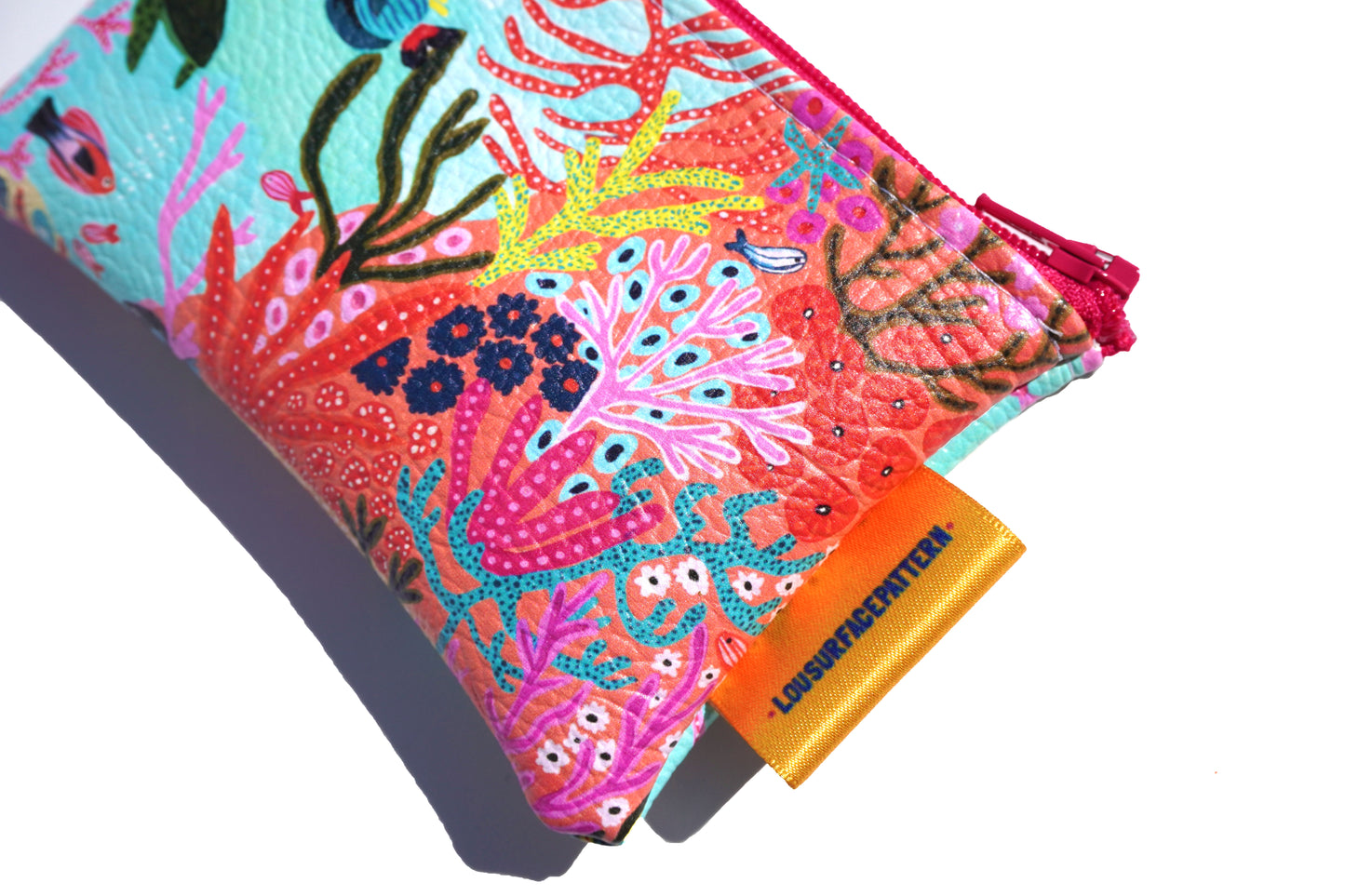 Vegan leather under the sea purse