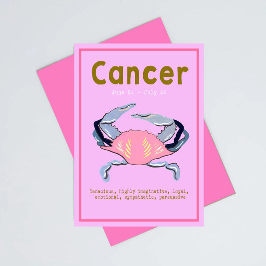 Cancer birthday card