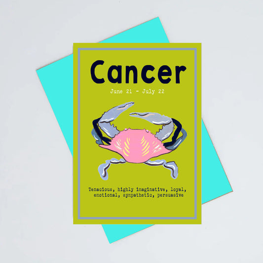 Cancer birthday card
