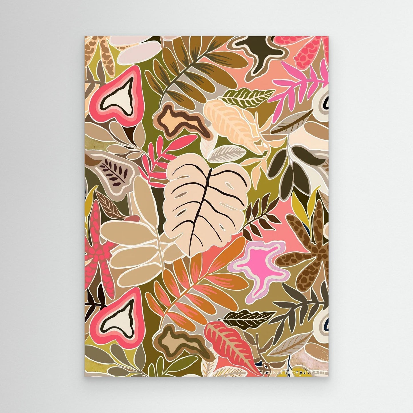 "Cheeseplant" Canvas Print