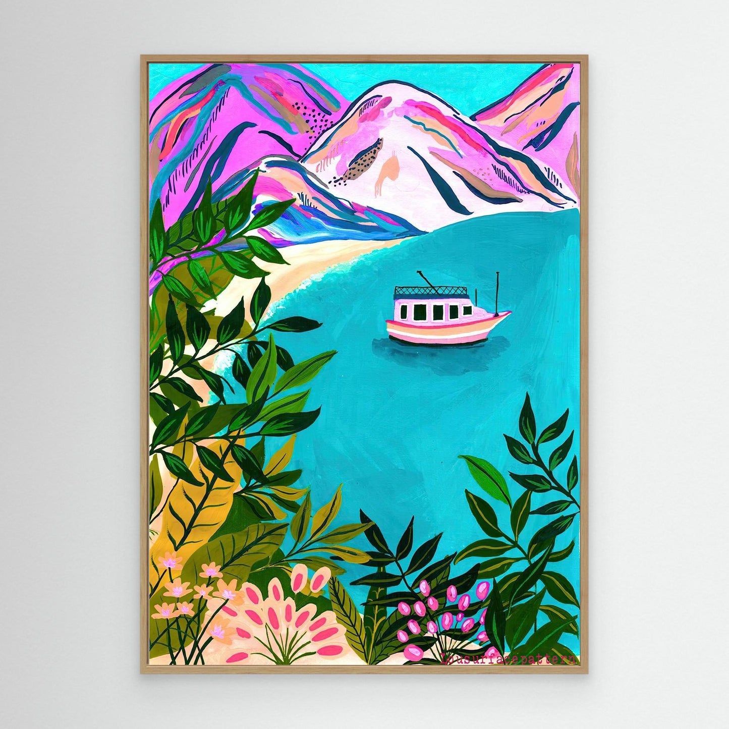 "Boat" Canvas Print
