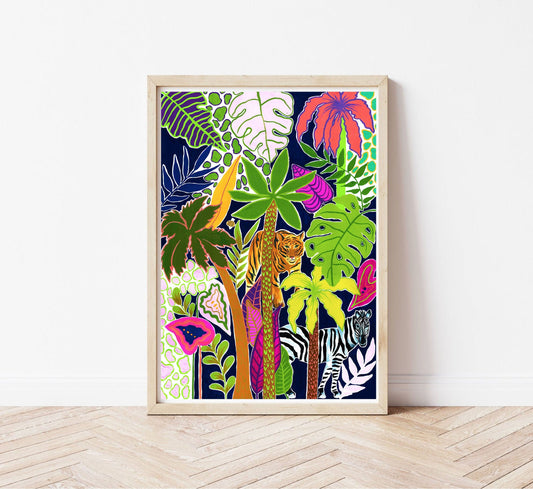 Tiger and Zebra