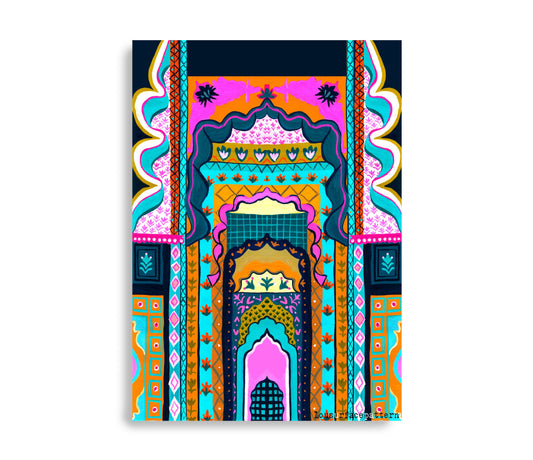 Indian doorway