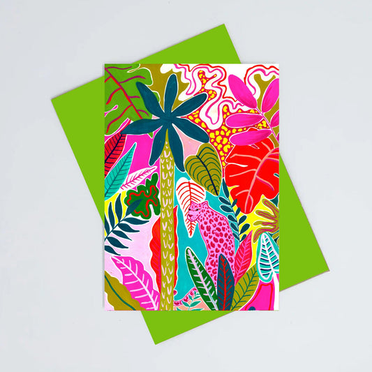 Pink panther card