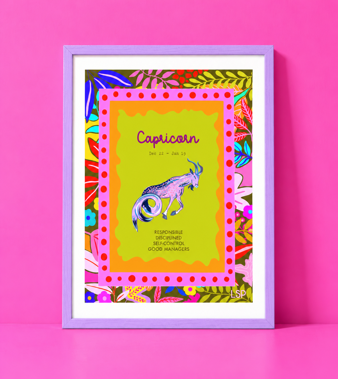 Capricorn print