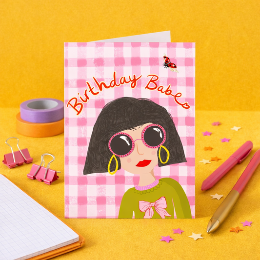 Paris girl card