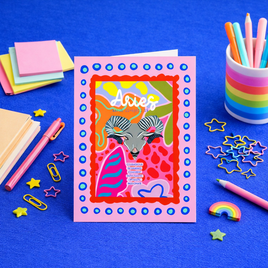 Aries birthday card