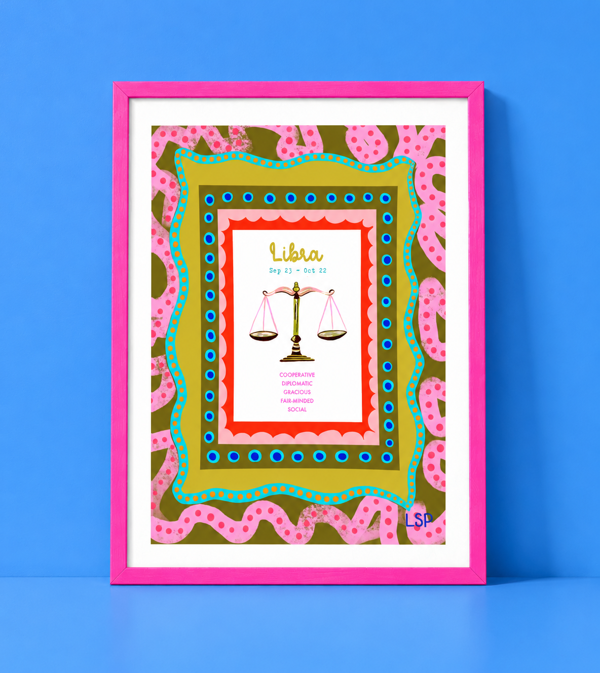Libra print