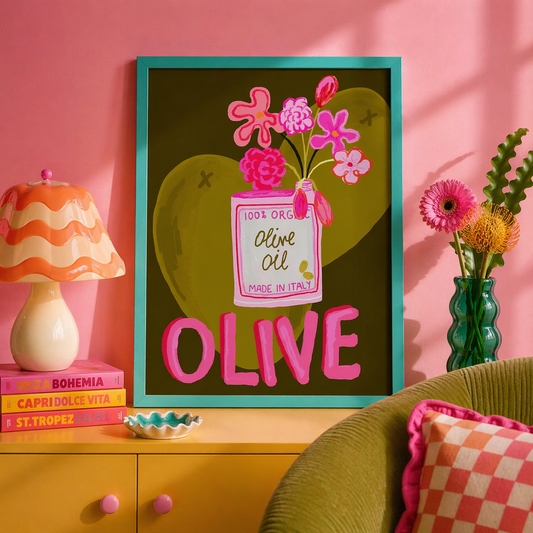 Olive print