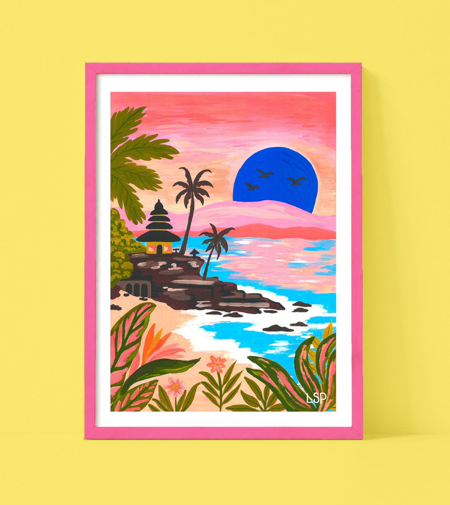 Bali sunset print