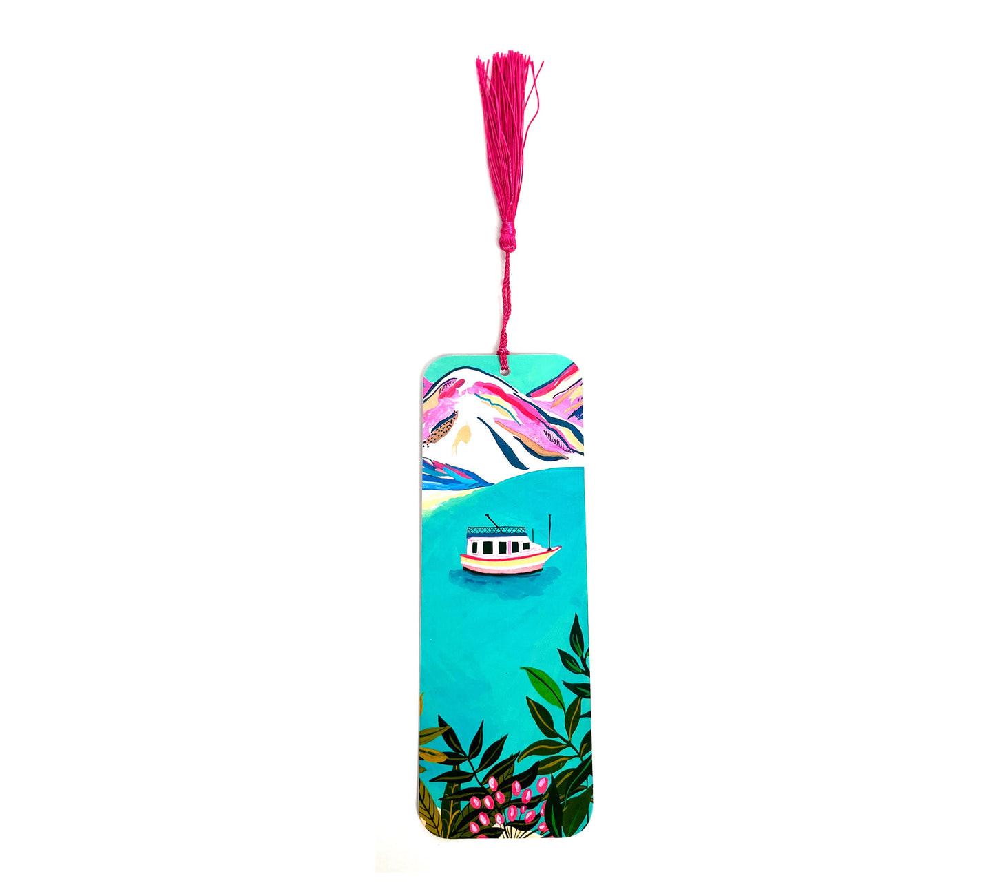 Bookmarks , colourful bookmark , gift ideas , travel prints , tropicals , book accessories , colour , bright , bold