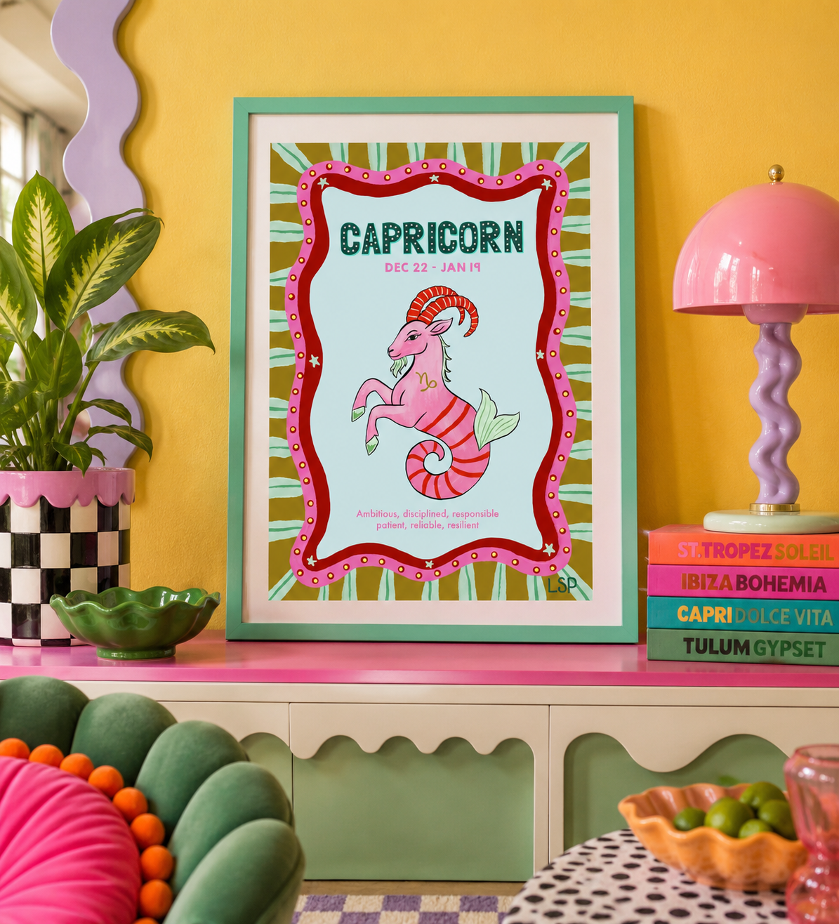 Capricorn print