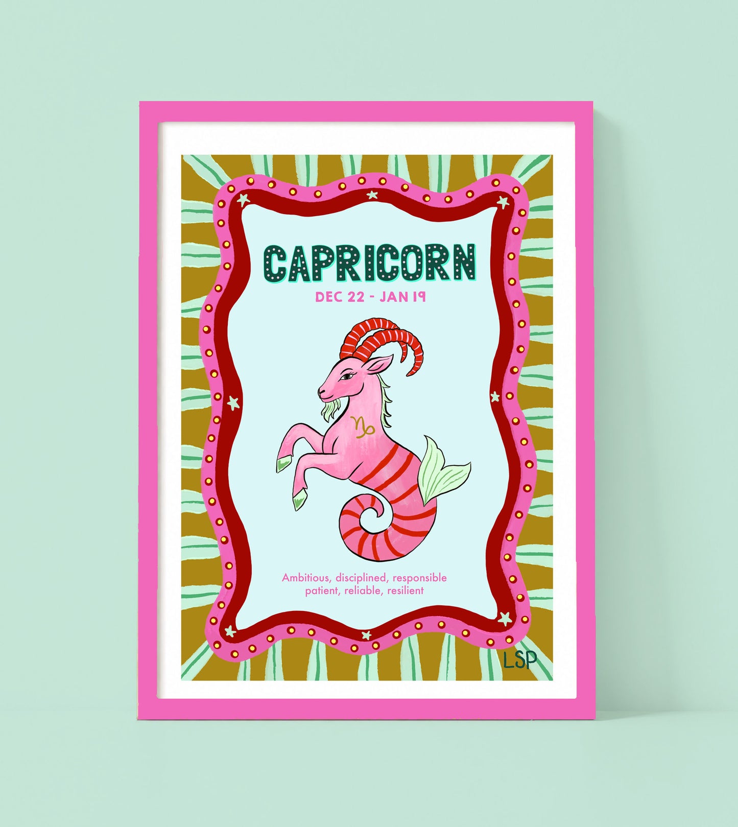 Capricorn print