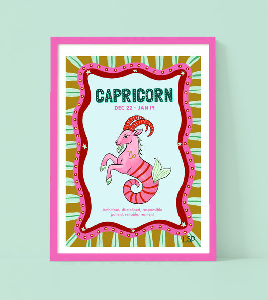 Capricorn print
