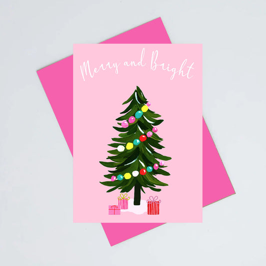 Christmas tree card