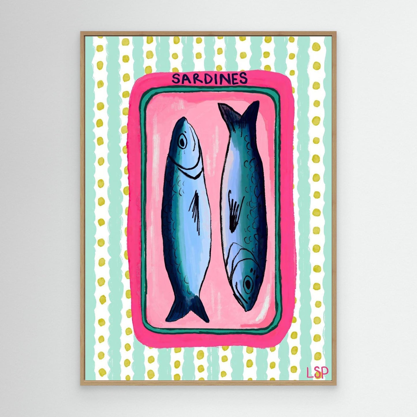 "Sardines" Canvas print