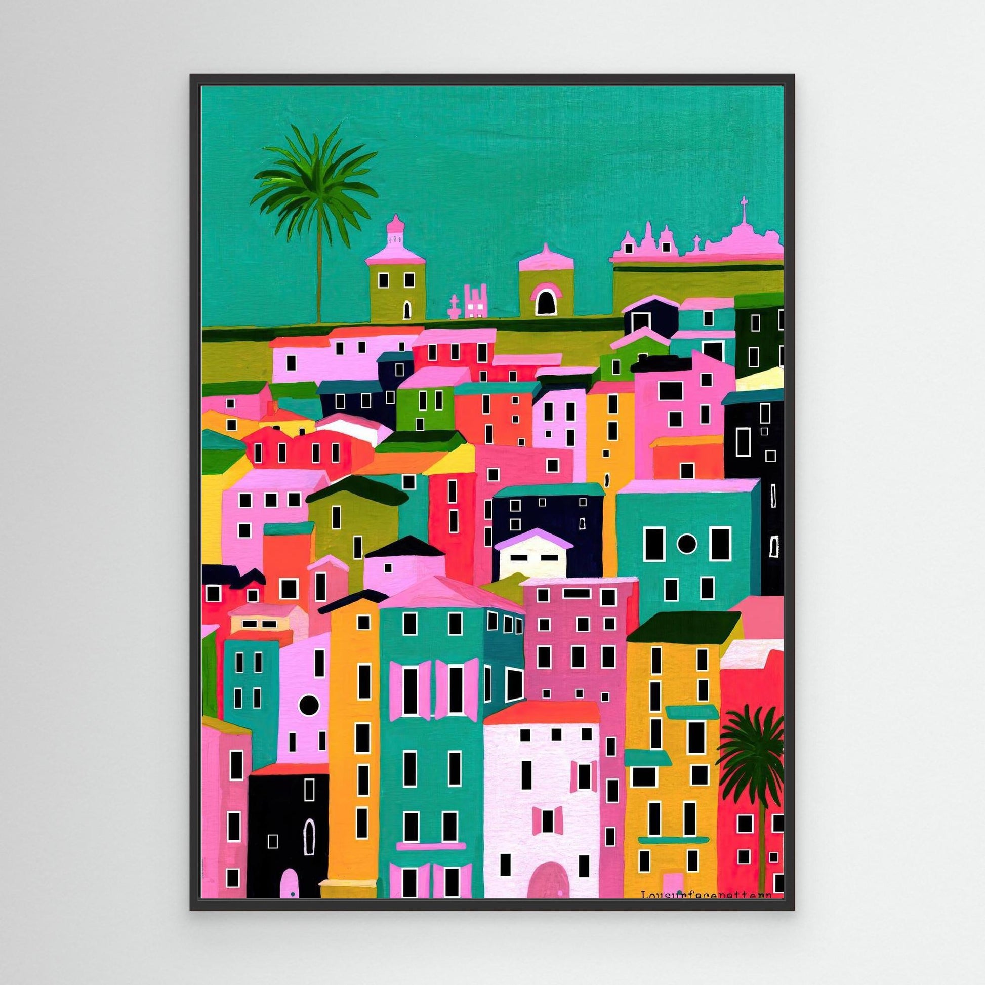 "South of France" Canvas Print