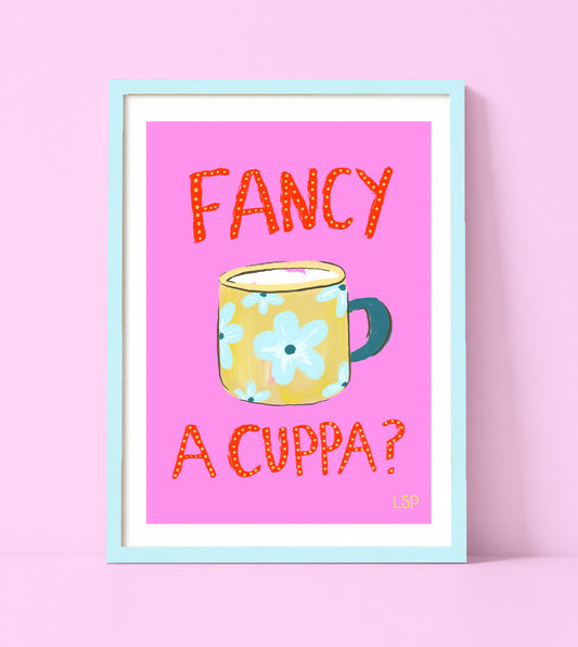 Fancy a cuppa print
