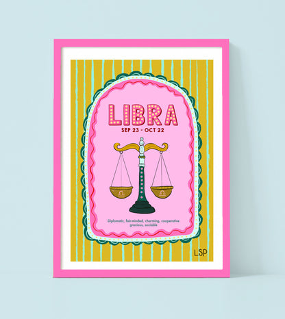 Libra print
