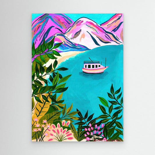 "Boat" Canvas Print
