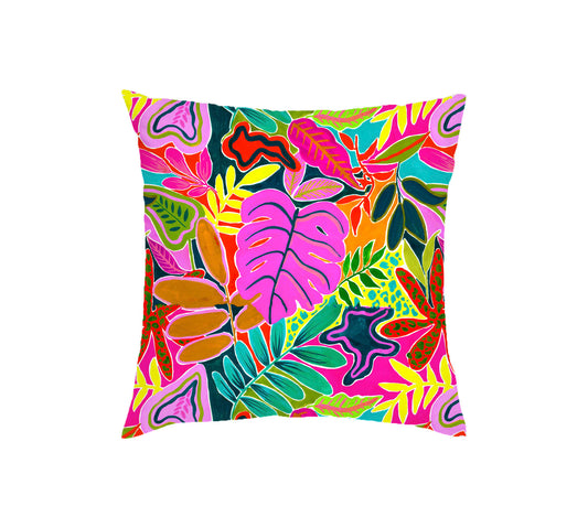 Cheeseplant outdoor cushion